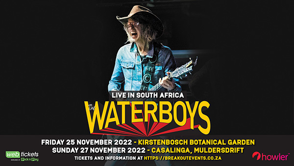 Waterboys South African Tour 2022