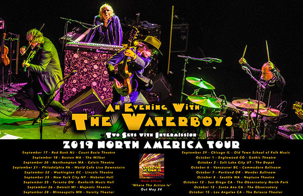 Waterboys 2019 US Tour